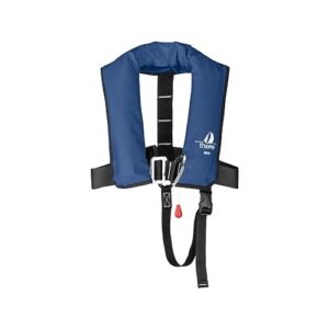 12skipper Kinder-Automatik Rettungsweste ISO 150N in Navy für optimale Sicherheit beim Wassersport für Kinder