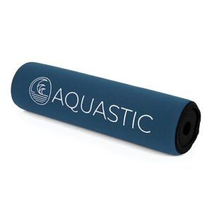 AQUASTIC Boje in kräftigem Blau zur Ertrinkungsprävention und Paddelschutz für Wassersportarten, konzipiert für SUP und einfach an 25mm Paddelschaft zu installieren.